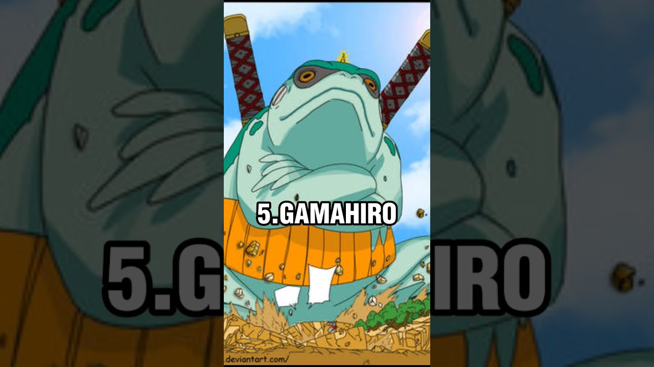 Top 10 strongest Frog in #naruto