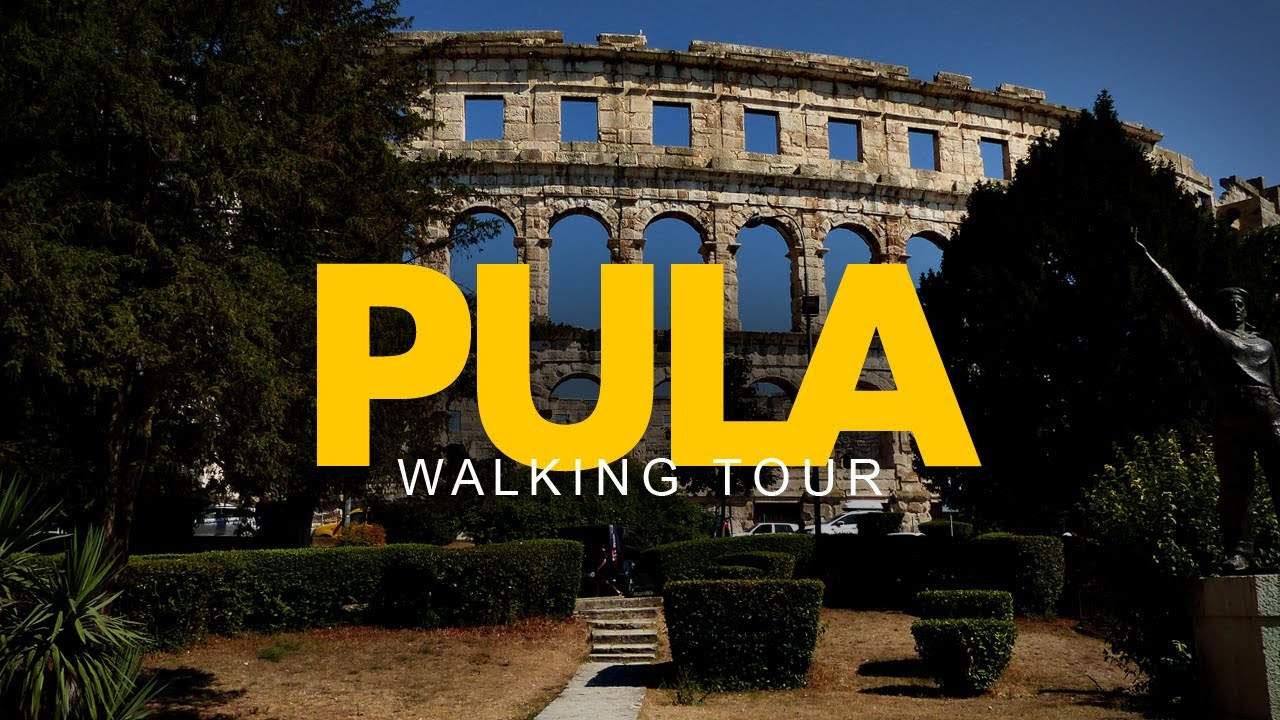 Walking through the streets of Pula in Croatia | TRAVEL VLOG