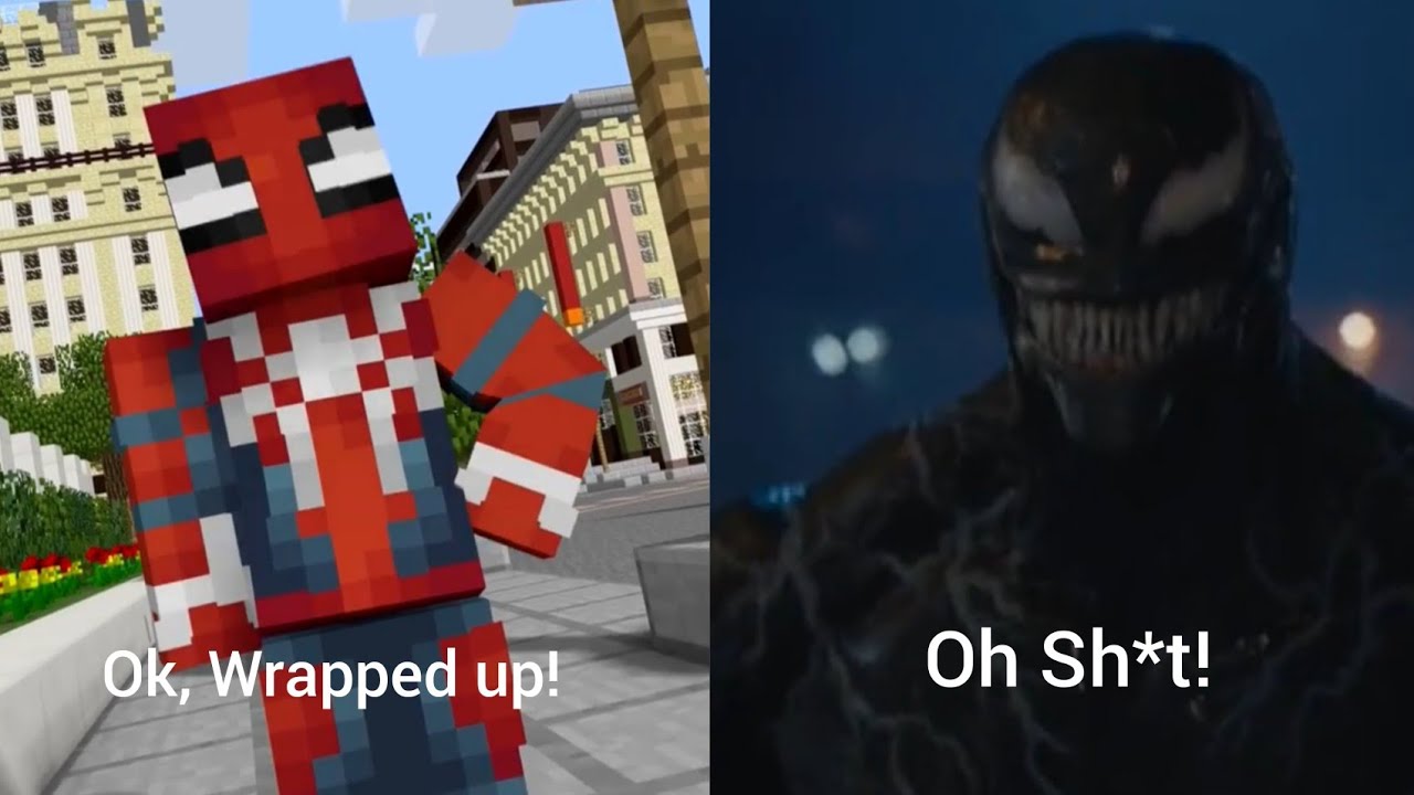 What if Tom Hardy's Venom meets Cubickat's version of Spider-Man/Peter Parker?