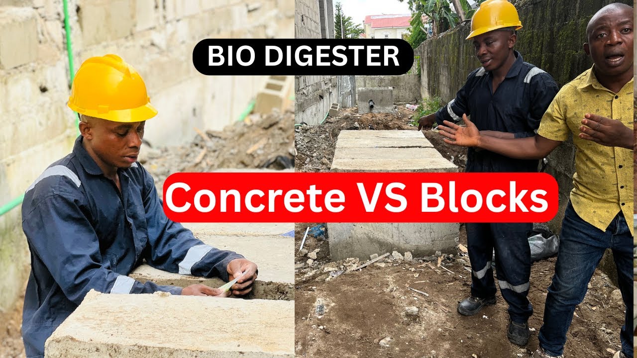 Bio Digester in Lagos: Concrete vs Blocks vs Ring – Which Is Better?
