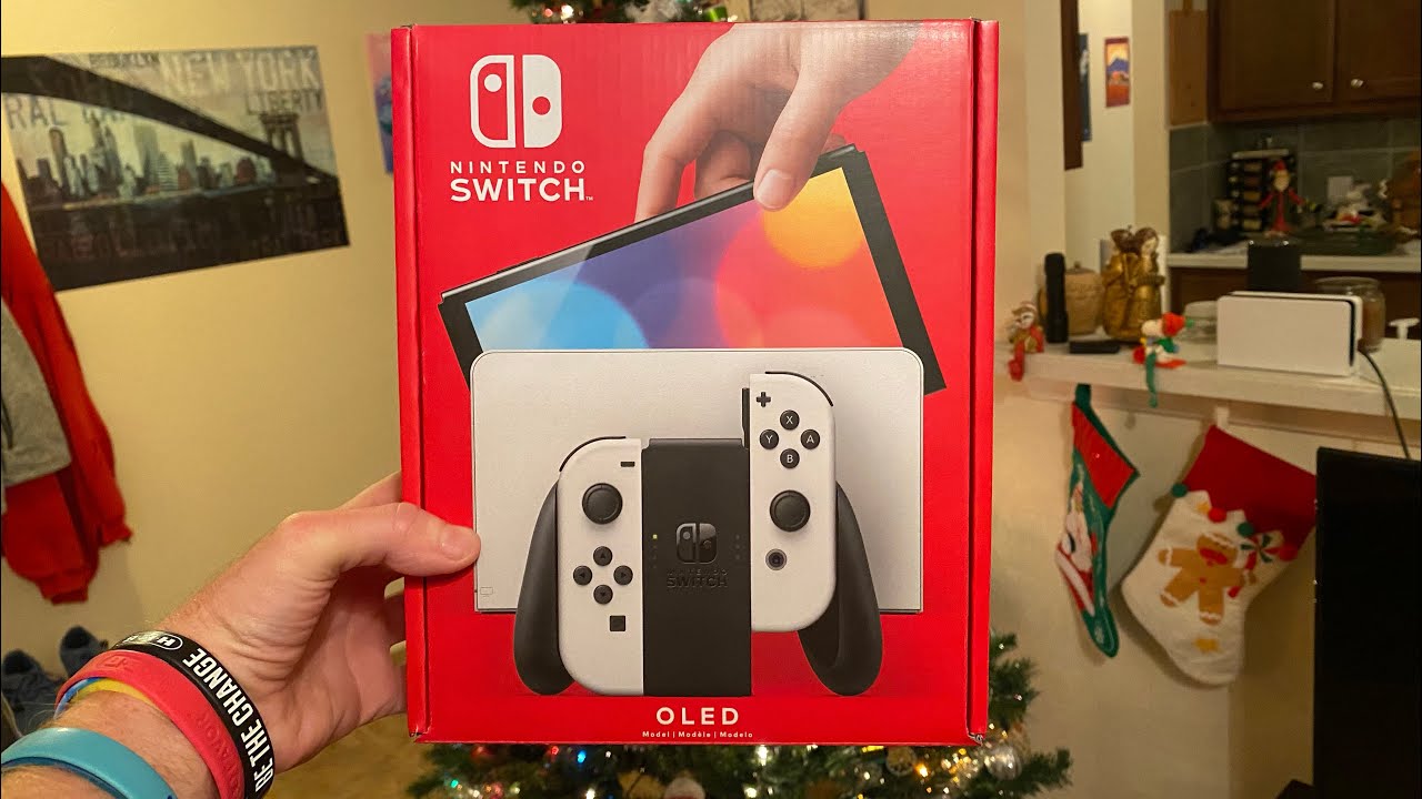 Nintendo Switch OLED unboxing - YouTube