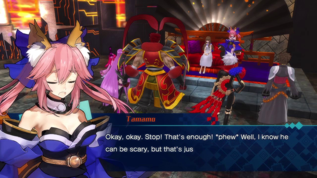Fate Extella Caster Fate Extra Reference Tamamo Killer - YouTube