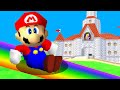 Super Mario 64, but EVERYTHING is a SLIDE!