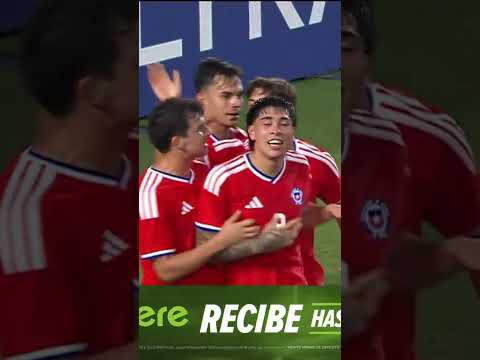 ¡Chile se pone al frente 1-0! 😳 #shorts