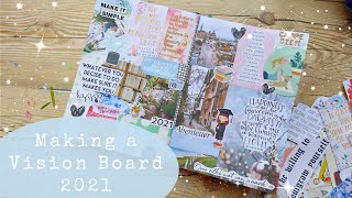 ✨Vision Board 2021✨ // Journal with me - Creative Daily Journal🌷LoveLynnsLife