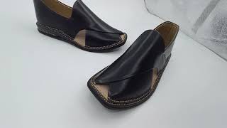 Premium Quality Handmade Genuine Leather Peshawari Chappal Boot - 03118808484 screenshot 4