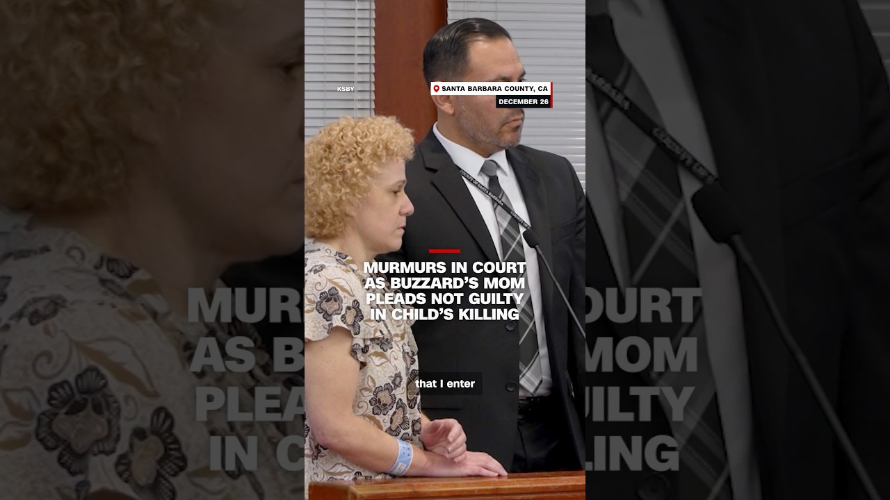 Murmurs in courtroom as Buzzard pleads not guilty