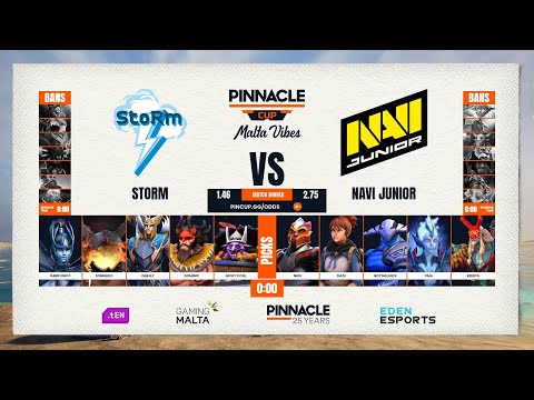 🔴 NAVI Junior vs. StoRm - Pinnacle Cup: Malta Vibes #4