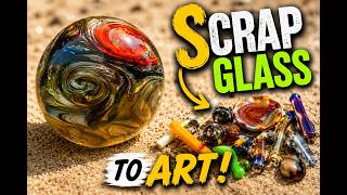 Narrated Glass Making Process: Can I Turn Scrap Glass Into Art at 4000°?