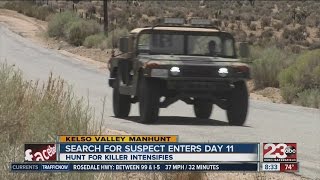 Search for Kelso Valley suspect enters day 11