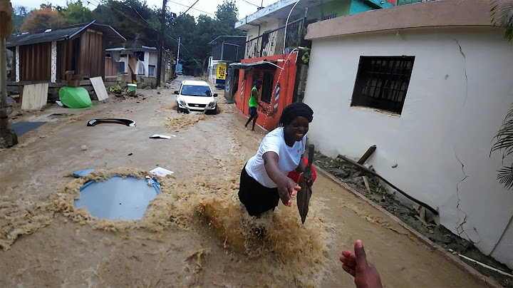 Sobrevivo a la Peor tormenta de mi Barrio - Tormenta Franklin
