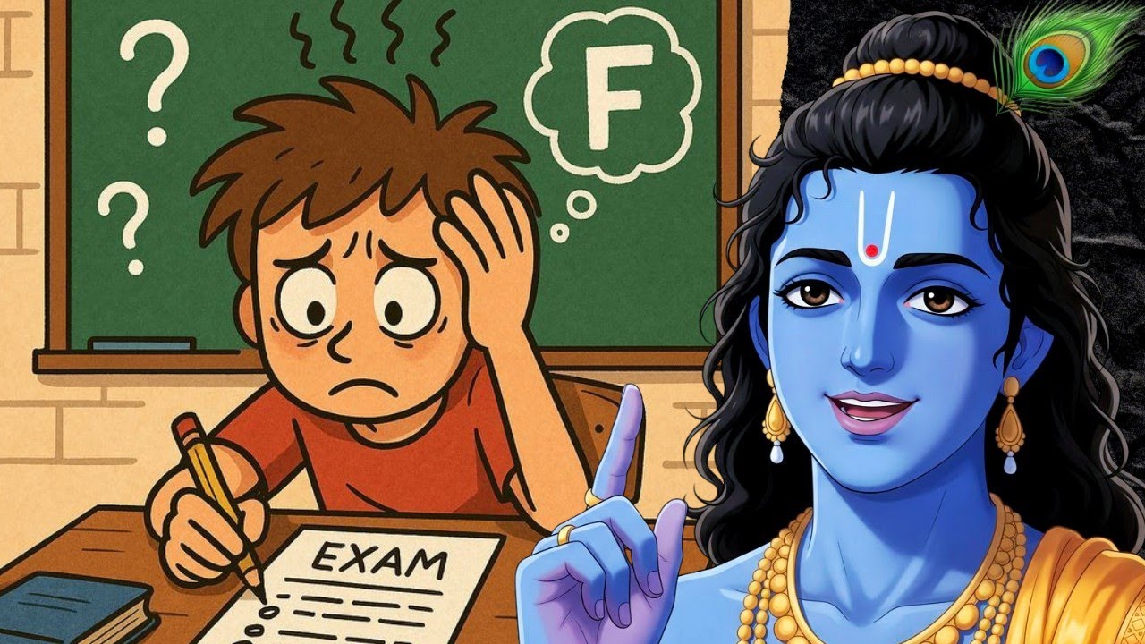 How to Study When Exams Are Close | A 10-Day Strategy That Works | The Krishna Teachings from Gita