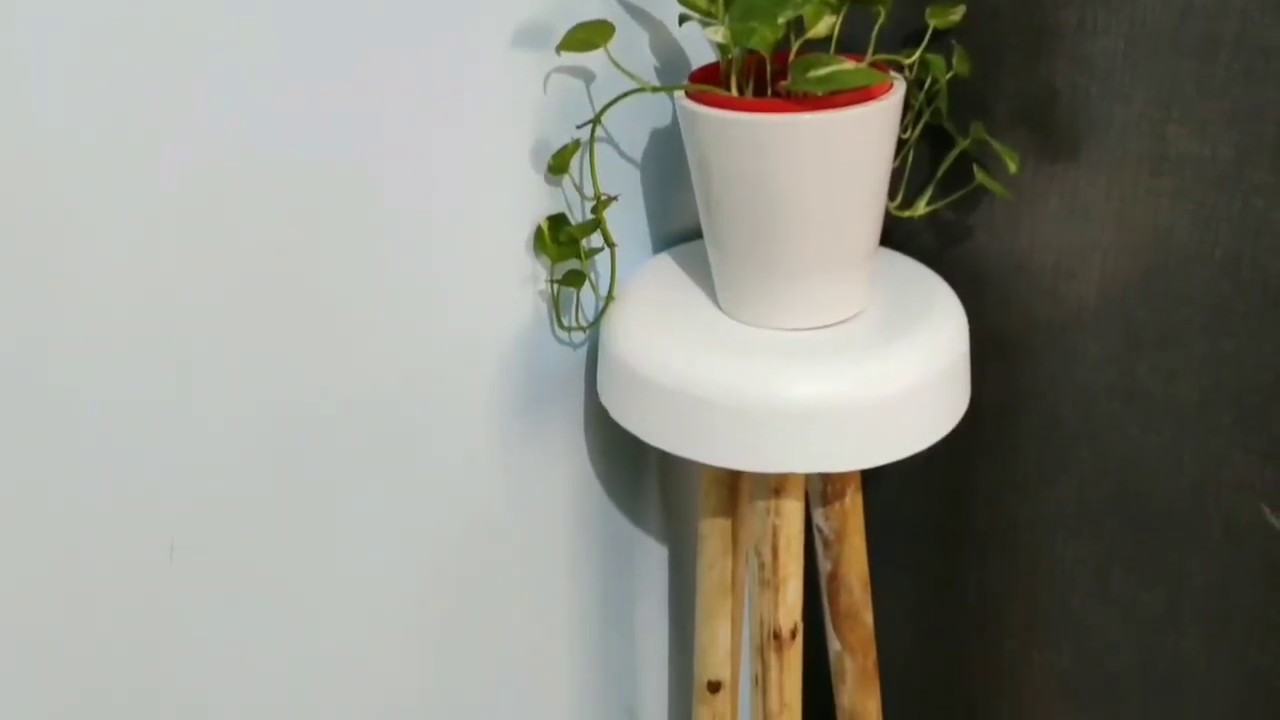 DIY Cement stool /easy to make - YouTube