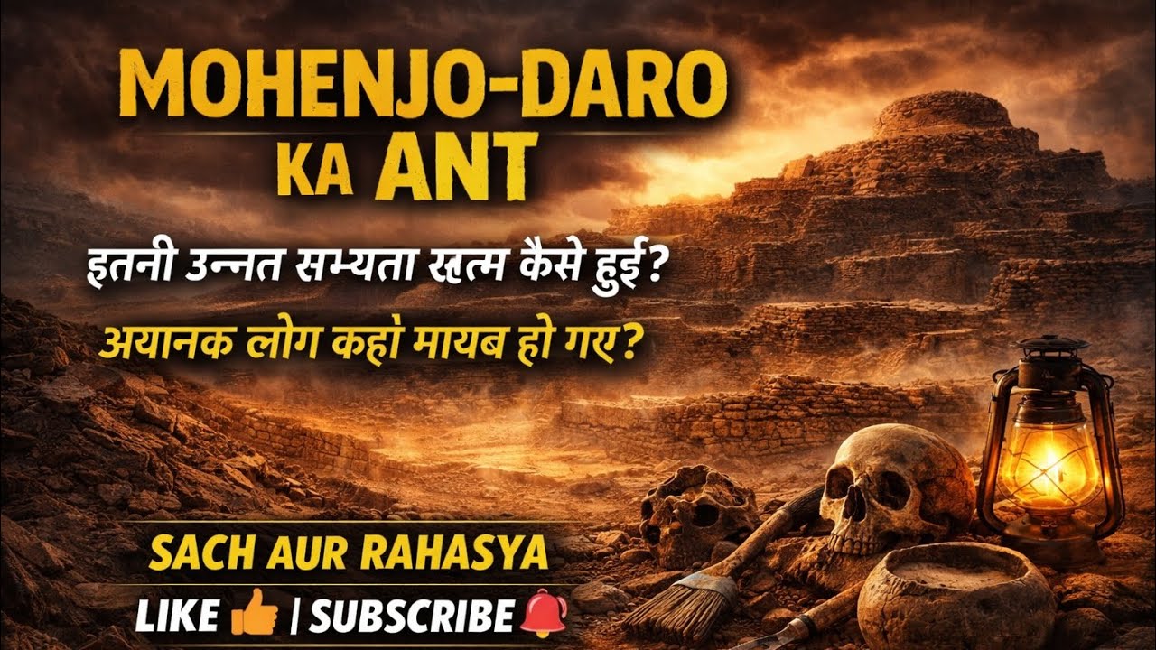 मोहनजोदड़ो का रहस्य: इतना उन्नत शहर अचानक कैसे गायब हुआ?
