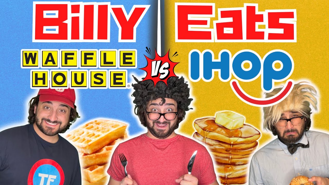 BILLY EATS: Waffle House vs IHop!