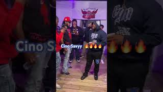 Cino Savvy goin off against hoodie Cruger | Battle dropping soon #battlerapper #rbe #urltv