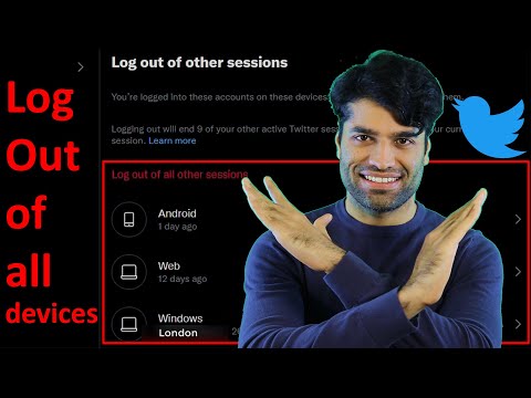 How to know how many devices are logged into your Twitter