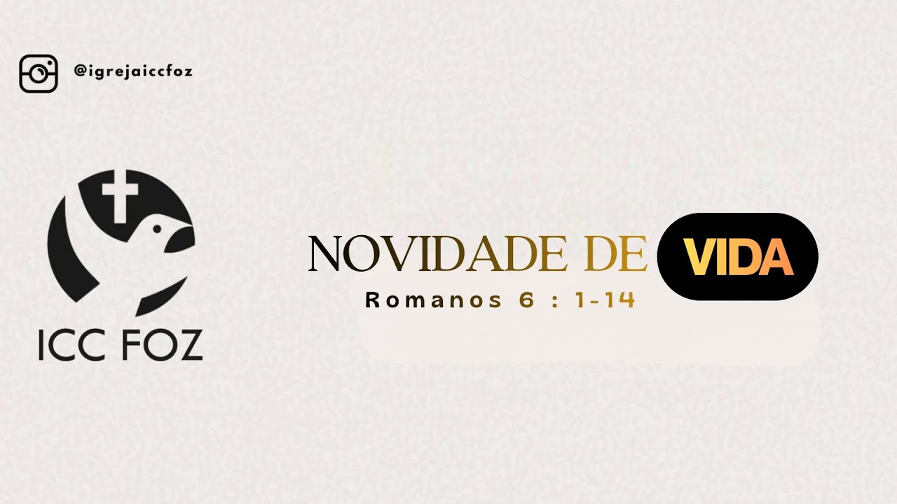 ICC FOZ - Culto de Santa Ceia  - Novidade de Vida - Pra Silva Zabala - 07/12/2025