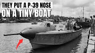 When They Put a P-39 Nose on a Tiny Boat — Japanese Called Them "Devil Boats" #ww2