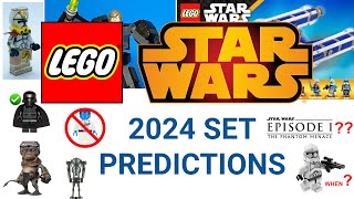 Lego Star Wars 2024 SET PREDICTIONS! (I might have gone too crazy...)