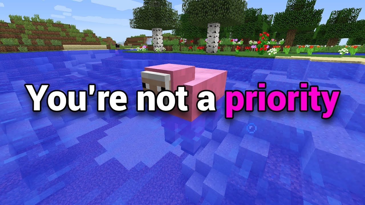 You’re not a priority