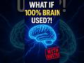 What If You Used 100% of Your Brain? | Myth Busted! [Hindi] #shorts #facts