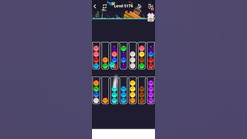 Color sort / Ball sort level 5176