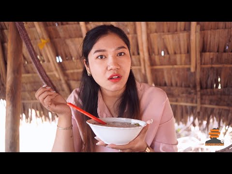អាហារពេលរសៀលនៅខេត្តកំពត - Late Afternoon Meals At Kampot Province, Cambodia