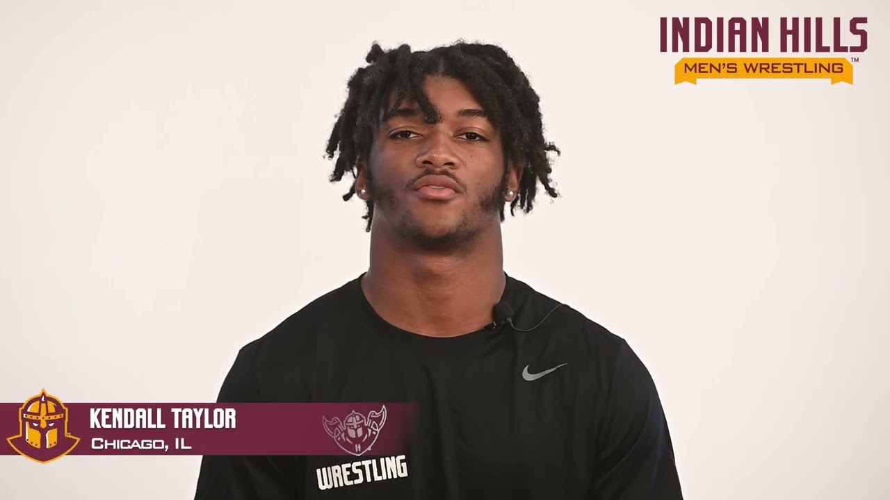Indian Hills Men's Wrestling - Kendall Taylor