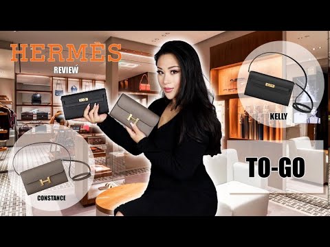 HERMES KELLY TO GO VS. HERMES CONSTANCE TO GO (REVIEW) | BAGBUZZ - YouTube