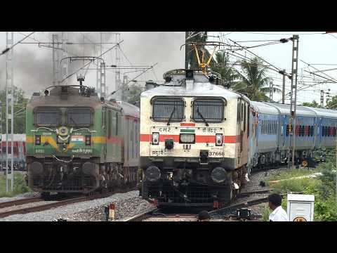 LHBfied SIMHADRI | Brand NEW 3 (THREE) LHB Rakes | 1st LHB Run and Last ICF Run | Indian Railways