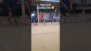 Ketika Pak Gondrong Mancing Ikan Nilem