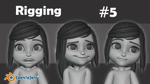 Modeling a Character in Blender 3d 2.83 Part 5 - Rigging