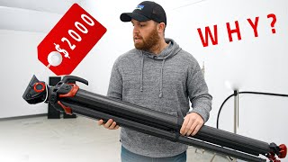 Why would ANYONE pay $2000 for a Tripod!?!? Sachtler Flowtech 75