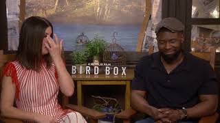 Details Bird Box Interview | Sandra Bullock & Trevente Rhodes | Giving Kids Hope Scene Guide