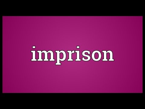 Imprison Meaning