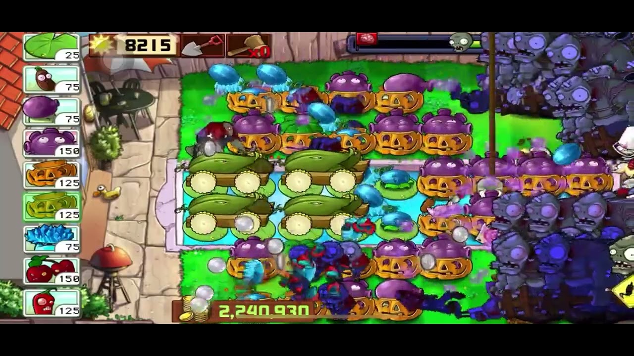 222 Flags 🔥 Plants vs Zombies Last Stand Endless Best Strategy HD - YouTube