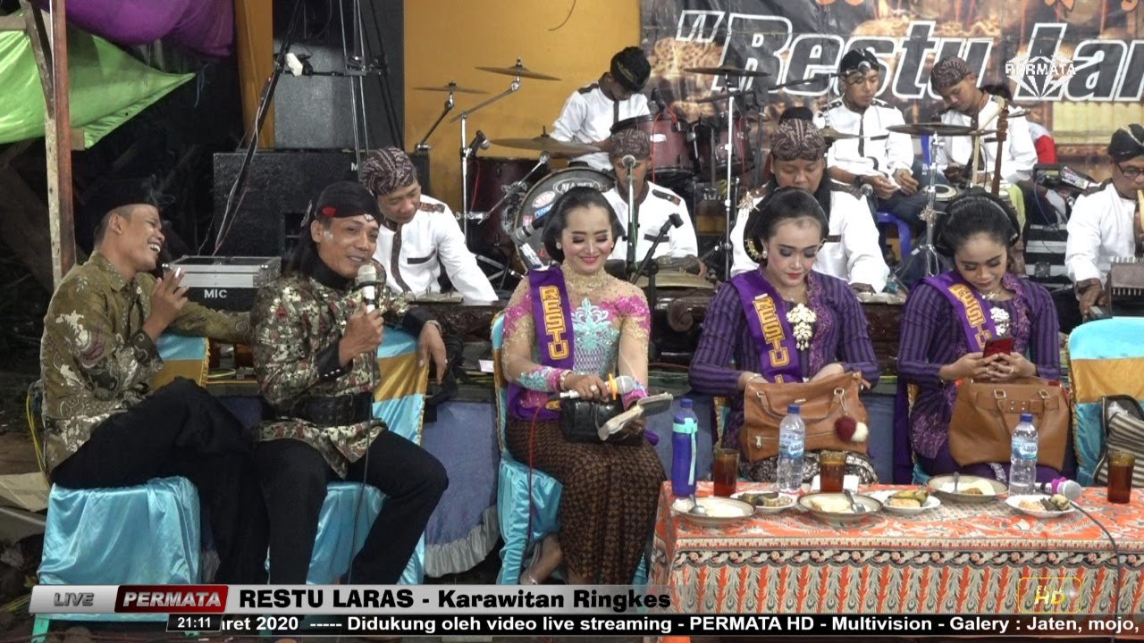 Live CS. RESTU LARAS - Karawitan Ringkes