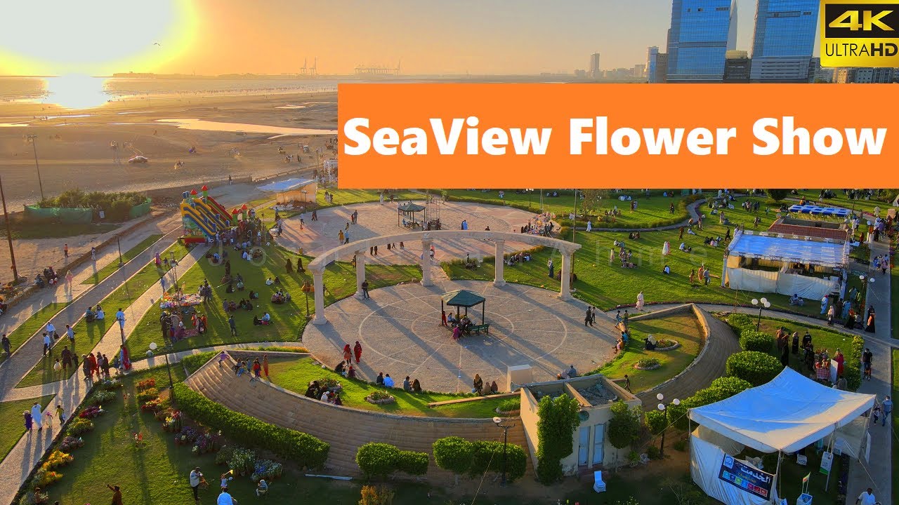 Sea View Annual Flower Show [4k Drone 2021] Sound Of Silence and Nadia's Theme by Henry Mancini