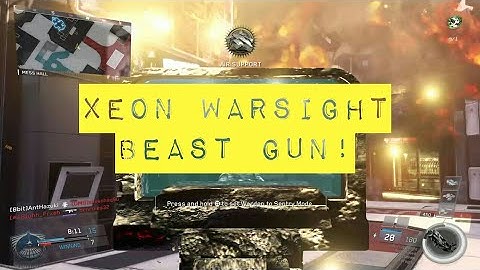 Call of Duty: Infinite Warfare | Xeon Warsight | Beast Gun! | 30+ Kills Gameplay