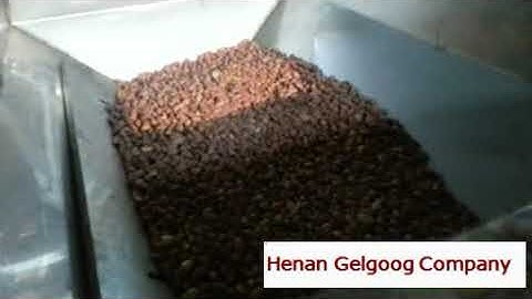 video of Cocoa bean peeling machine from Nancy