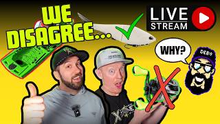 (LIVE) Bass Fishing's Biggest Debates | Debo VS Aggressively Average Anglers