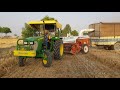 Johndeere 5050D with straw  reaper