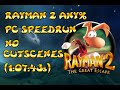 Rayman 2 WR Speedrun in Any% PC (1:07:43* Loadless | 1:08:42 RTA)