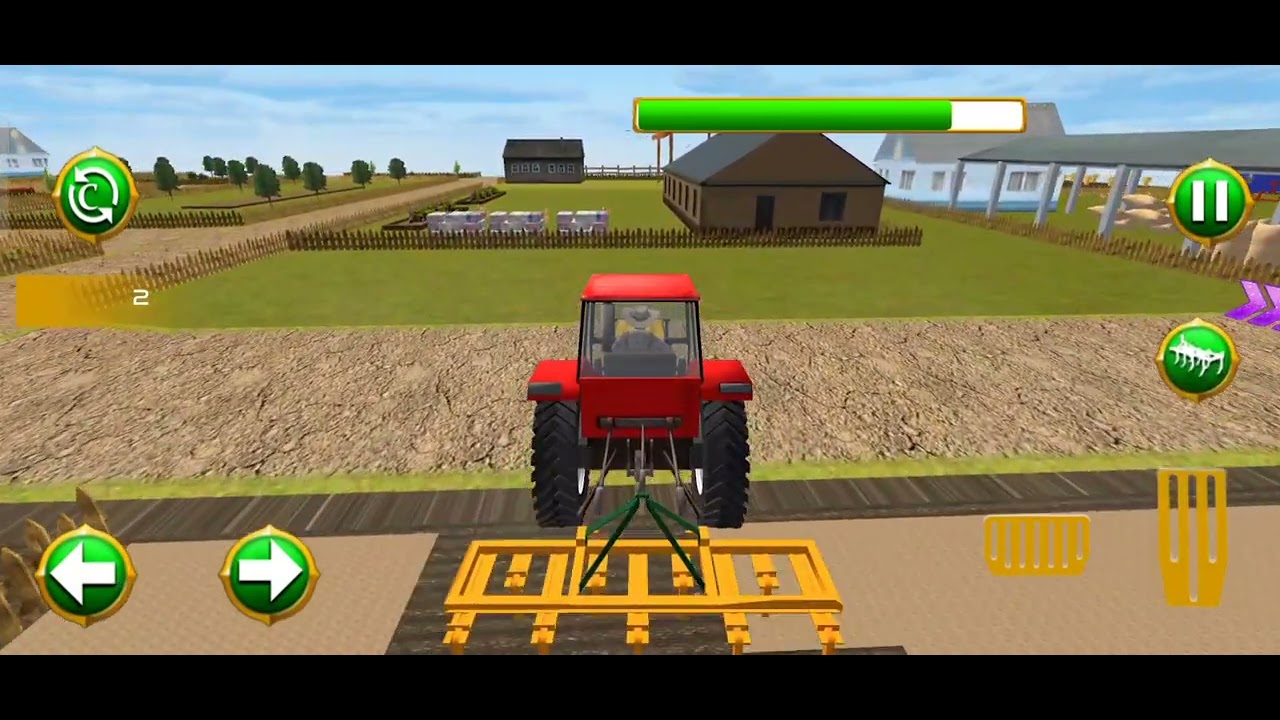 Cargo Tractor Farming Games 3D - Best Farming Games - Android Game Play #2