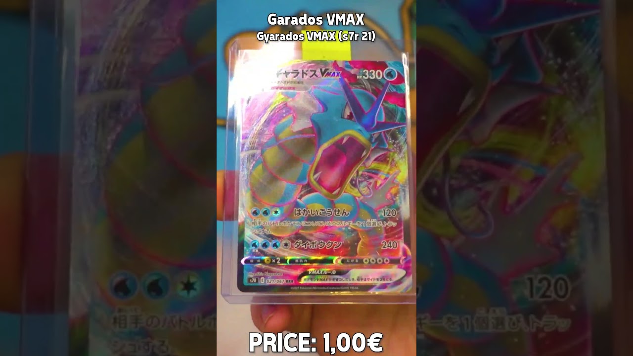 Collection Day 300 - Garados VMAX - Gyarados VMAX 