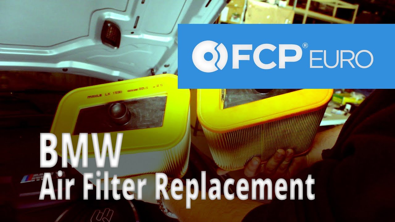 BMW Air Filter Replacement (M3) YouTube