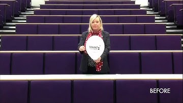 Reduction of flutter echoes