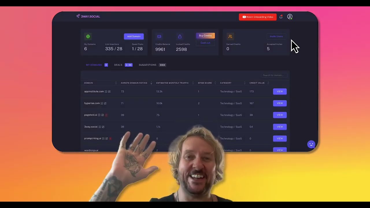 How to Send Backlink Requests in 3way.Social 🔗 | Step-by-Step Guide