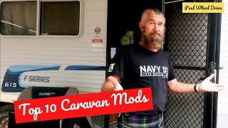 Top 10 Simple Caravan Modifications || Van tips and Tricks || Paul Wheel Drive